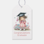 Whimsical Kindergarten Graduation Celebration Cadeaulabel (Achterkant)