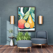 Whimsical Kitchen Art - Speels kookgerei Foto Afdruk