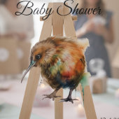 Whimsical Kiwi Bird Baby Shower | Sweet Pipi Acryl Bord