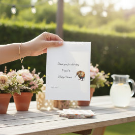 Whimsical Kiwi Bird Baby Shower | Sweet Pipi Bedankzakje