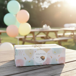 Whimsical Kiwi Bird Baby Shower | Sweet Pipi Ronde Sticker