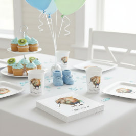 Whimsical Kiwi Bird Baby Shower | Sweet Pipi Servet