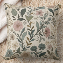 Whimsical Klassiek Behang Bloemendecoratie
