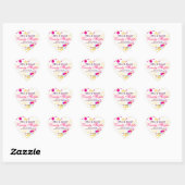 Whimsical Kleurrijke bloem Snoep Shoppe Sticker (Vel)
