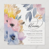 Whimsical Kleurrijke Bloemrijke Liefde Bloom Vrijg Kaart (Voorkant / Achterkant)