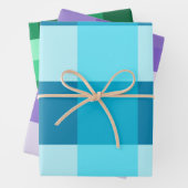 Whimsical kleurrijke lente plaids, Pasen plaids. Inpakpapier Vel (In situ)