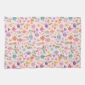 Whimsical kleurrijke theepotten Tea Party Uniek Sc Theedoek (Horizontaal)