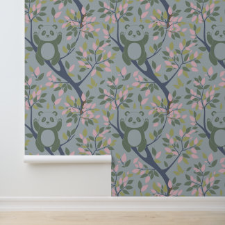 Whimsical Koala Dreams: Pastelbehang Behang