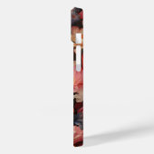 Whimsical konijnenveer bloeit Case-Mate iPhone case (Achterkant / Links)