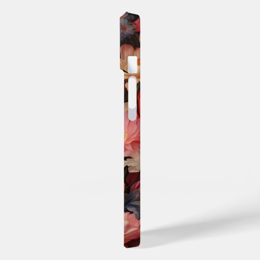 Whimsical  konijnenveer bloeit Case-Mate iPhone case (Achterkant / Links)