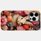 Whimsical konijnenveer bloeit Case-Mate iPhone case (Achterkant (horizontaal))