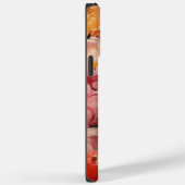 Whimsical konijnenveer bloeit Case-Mate iPhone case (Achterkant / Rechts)