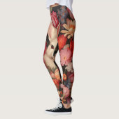 Whimsical  konijnenveer bloeit leggings (Links)