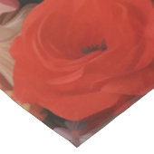 Whimsical konijnenveer bloeit tafelkleed (Gekanteld)