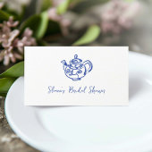 Whimsical krabbel Doodle Hand getrokken Vrijgezell Plaatskaartje