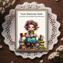 Whimsical Kunstboek met alledaagse sentimenten  