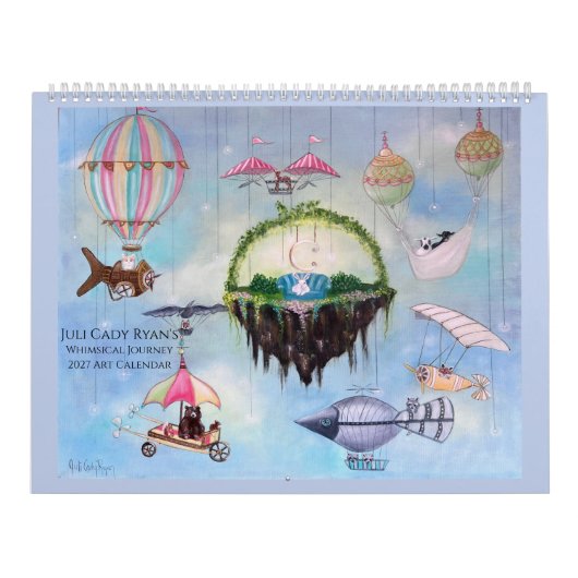 Whimsical Kunstreis 2027 Kalender (Hoes)