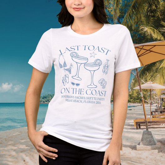 Whimsical Laatste Toast Aan De Kust Tri-Blend Shirt