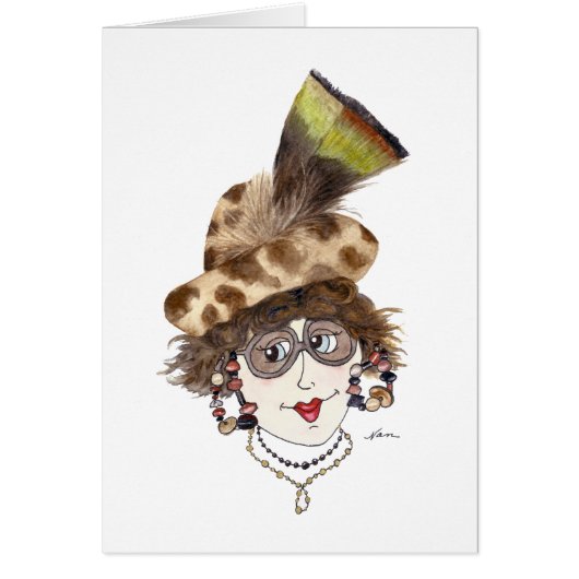 Whimsical Lady met het juiste Pet (Voorkant)