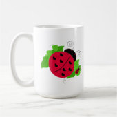 Whimsical Ladybugs Koffiemok (Links)
