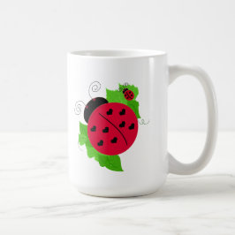 Whimsical Ladybugs Koffiemok