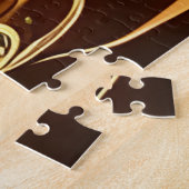 Whimsical Land of Coffee Cups Legpuzzel (Zijkant)