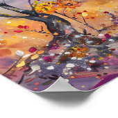 Whimsical Landscape Fantasy Wanddecoratie Poster (Hoek)