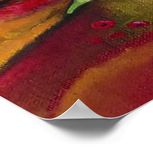 Whimsical Landschap Poster (Hoek)