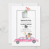 Whimsical Las Vegas Bachelorette Party Kaart (Voorkant)