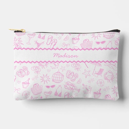 Whimsical Last Toast On The Coast Roze Etui (Voorkant)
