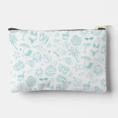 Whimsical Last Toast On The Coast Turquoise Etui (Achterkant)