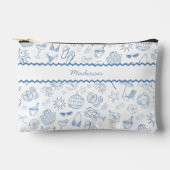 Whimsical Last Toast Op De Kust Blauw Etui (Voorkant)
