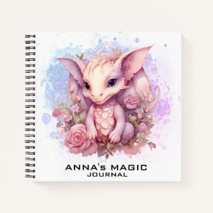 *~* Whimsical Law Attractie AP85 Baby Dragon Notitieboek