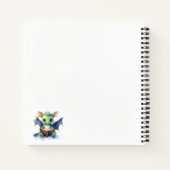 *~* Whimsical Law Attractie Baby Dragon AP85 Notitieboek (Achterkant)