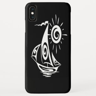 Whimsical Lazy Sailboot Case-Mate iPhone Case