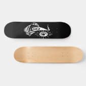 Whimsical Lazy Sailboot Persoonlijk Skateboard (Horizontaal)