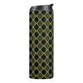 Whimsical leger thema patroon thermosbeker (Gedraaid links)