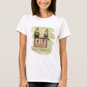 Whimsical Leprechauns St. Patrick's Day T-shirt