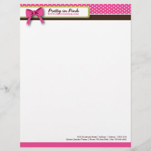 Whimsical Letterhead Persoonlijk Briefhoofd
