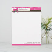 Whimsical Letterhead Persoonlijk Briefhoofd (Staand voorkant)