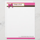 Whimsical Letterhead Persoonlijk Briefhoofd (Voorkant / Achterkant)
