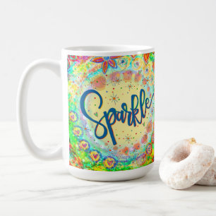 Whimsical Leuk Girly Leuke Sparkle Inspirerend Koffiemok