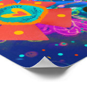 Whimsical Leuk Inspirerend Geniet van vandaag Insp Poster (Hoek)