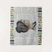 Whimsical Lezen Nook Tapestry Wandkleed (Voorkant)