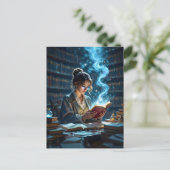 Whimsical Library - een gevoel van verwondering op Briefkaart (Staand voorkant)