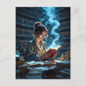 Whimsical Library - een gevoel van verwondering op Briefkaart (Voorkant)