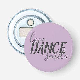 whimsical LIEFDE DANS GLIMLACH Button Flesopener