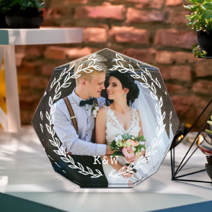 Whimsical Lijst Monogrammed Fotoblokken