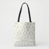 Whimsical Lily of the Valley mei Verjaardag Bloem Tote Bag (Voorkant)