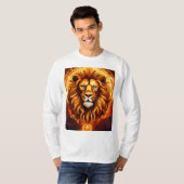 Whimsical Lion Dreamscape T-shirt (Voorkant volledig)